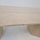 Travertine Coffee or Side Table, Italy 1980s