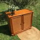 Buffet vintage bois & cannage
