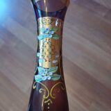 Bohemian soliflore glass vase