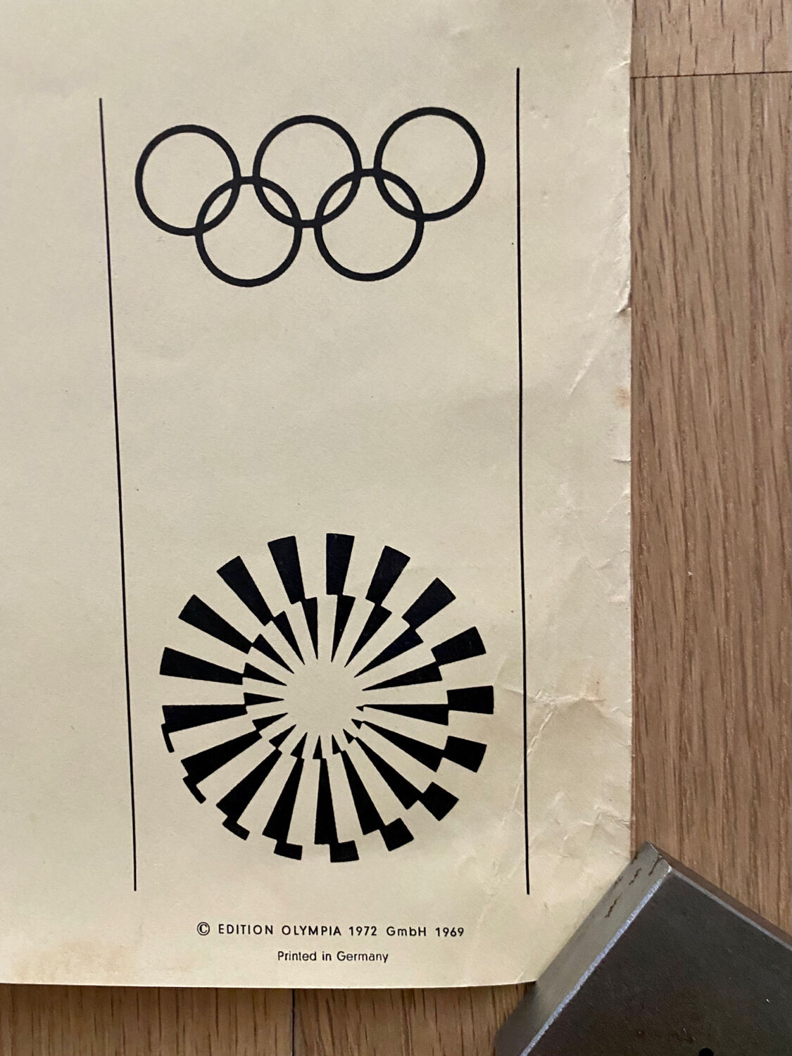 Oskar Kokoschka - original poster for the 1972 Munich Olympics