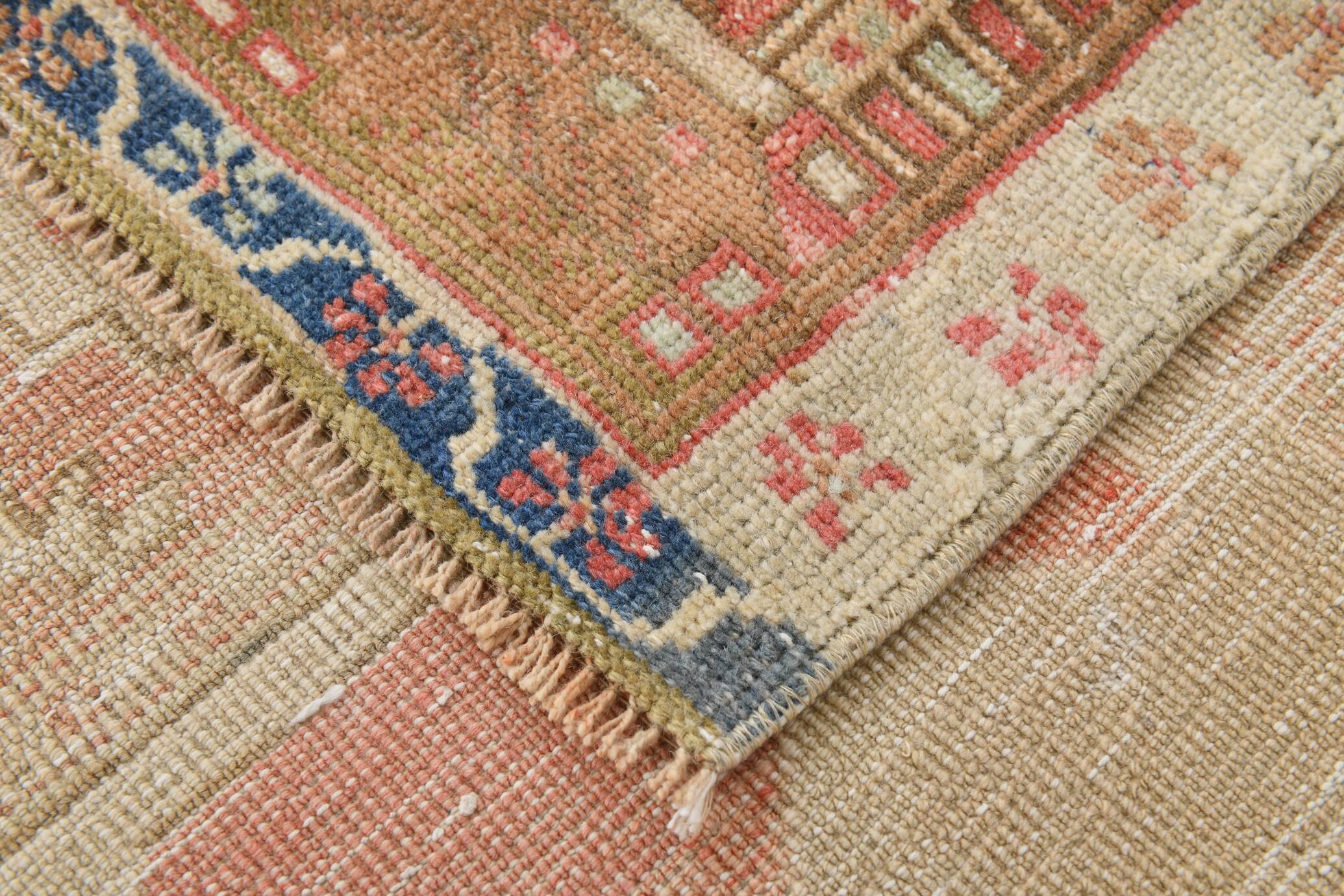 4x7 Rug For Living Room Handmade Turkish Rug, 125x230Cm SK 20701