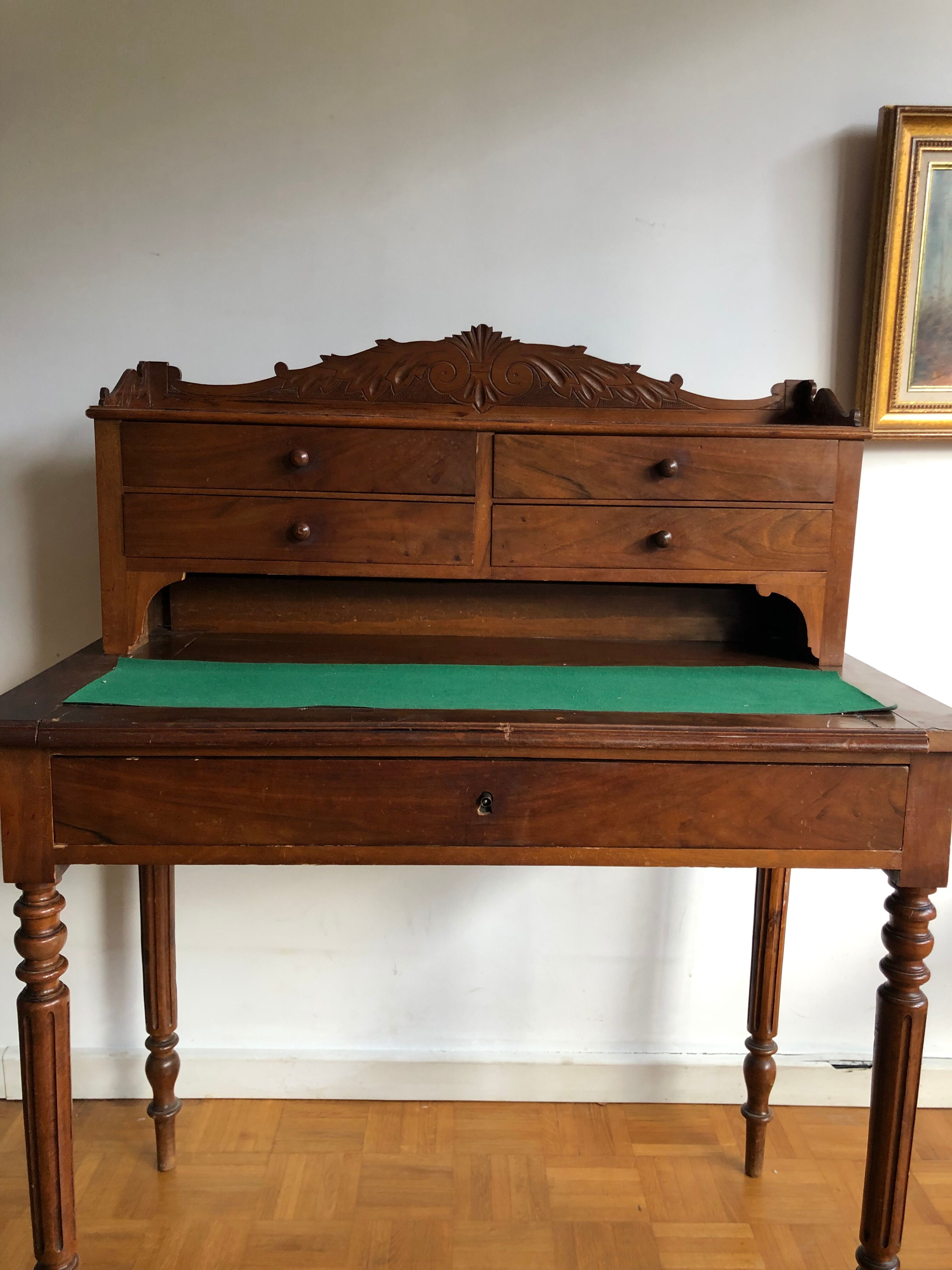Old stepped desk happiness of the day