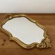 Vintage golden mirror