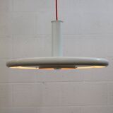White XL Fog & Morup Optima Pendant Lamp: Hans Due Design, Denmark 1970s