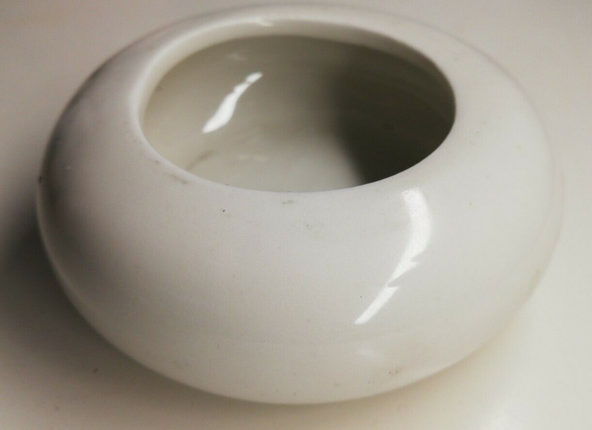 Empty vintage ceramic pocket