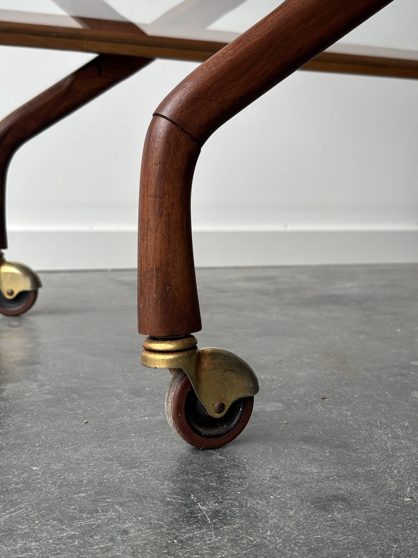 Italian bar cart Cesare Lacca, 1950