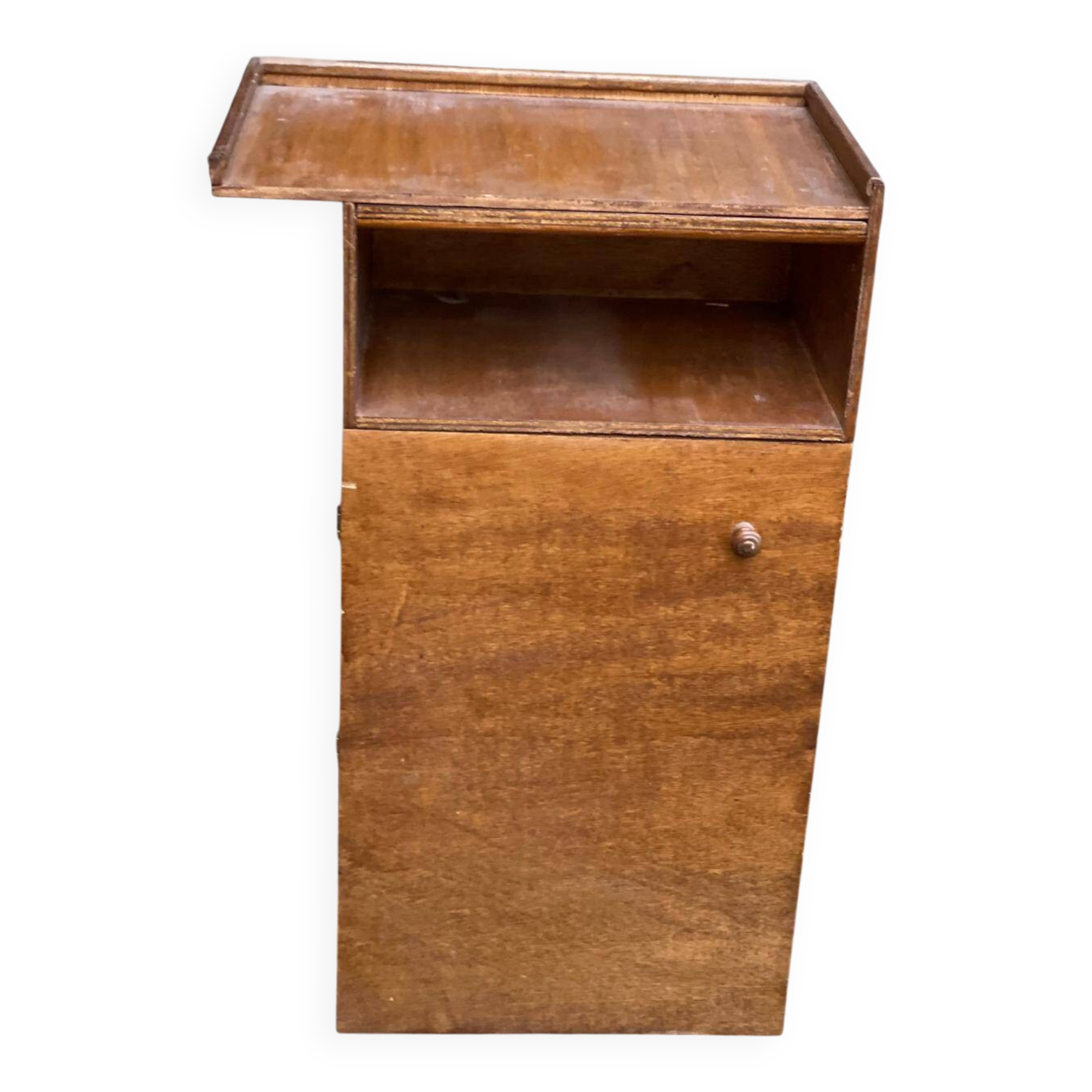 Scandinavian oak shelf, 1960s