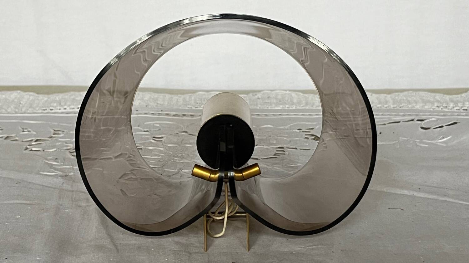 Plexiglas designer wall light 1970