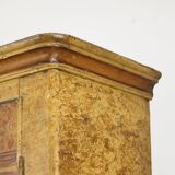 Painted Folk Art Bridal Cupboard