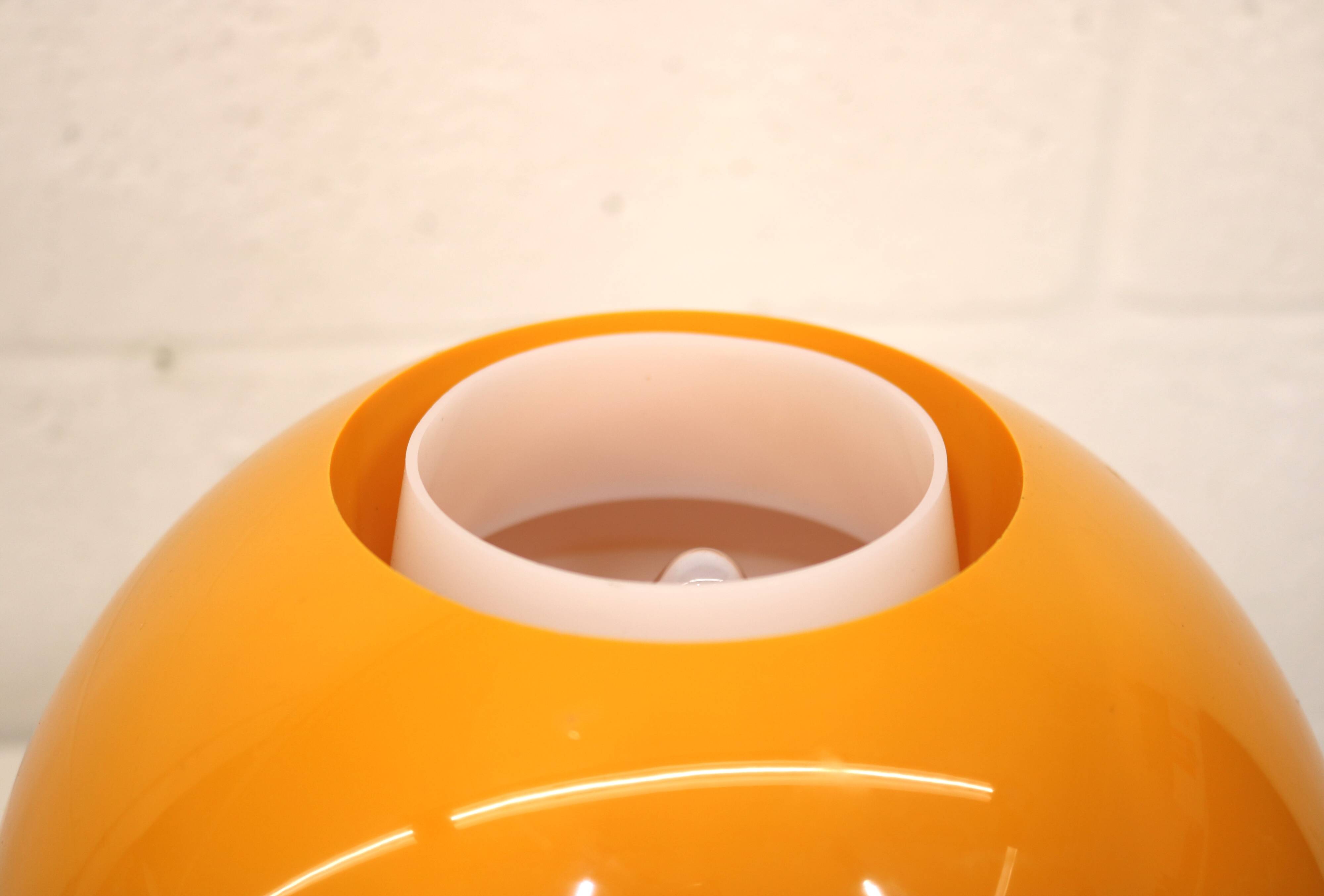 Space age table lamp by Bent Karlby for Ask Belysning, Denmark 70s