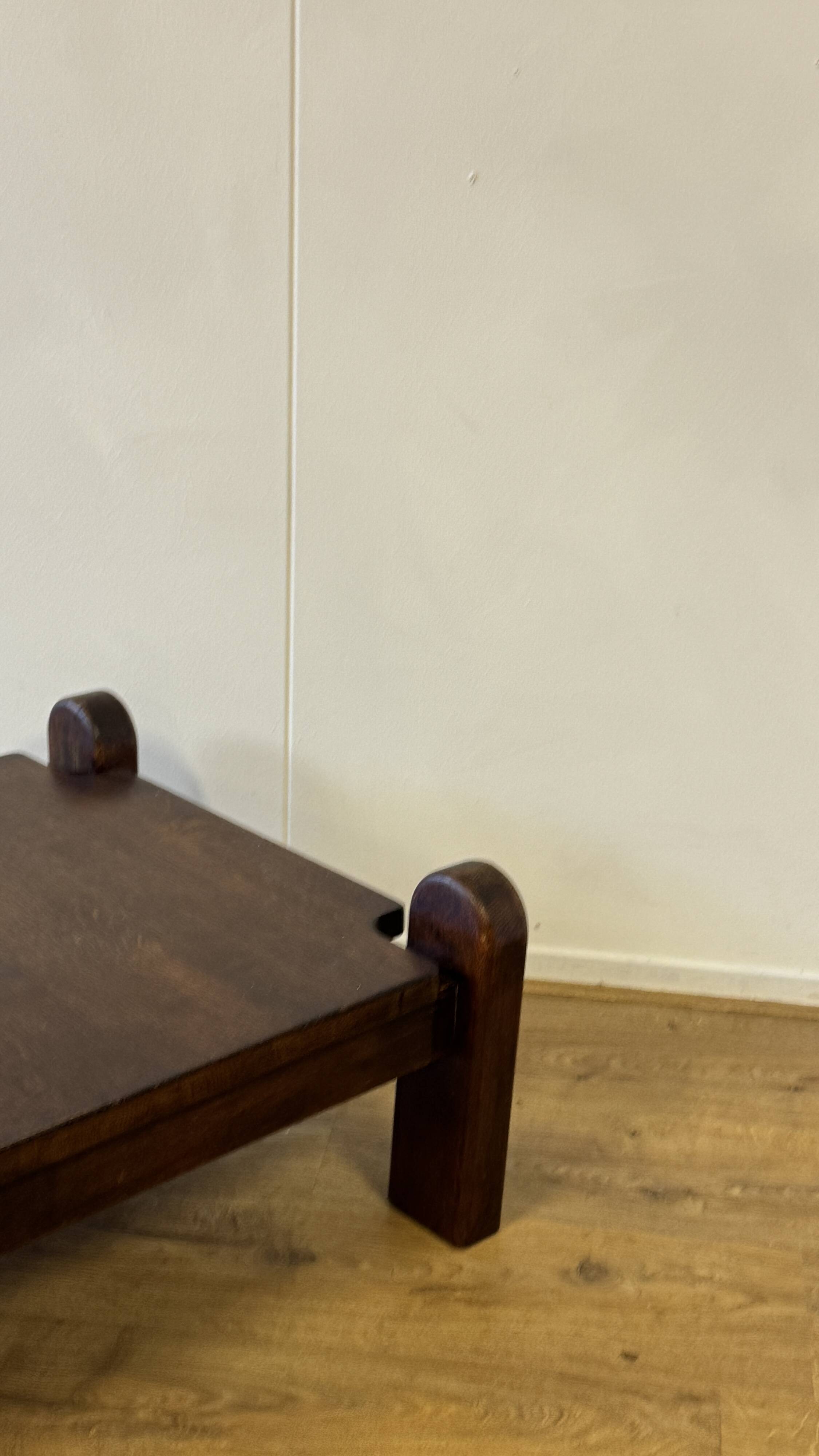 Vintage brutalist coffee table