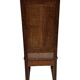 Art Deco High Back chair in oak minimalist design