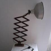 Wall lamp accordion Mazda industrial design 50's