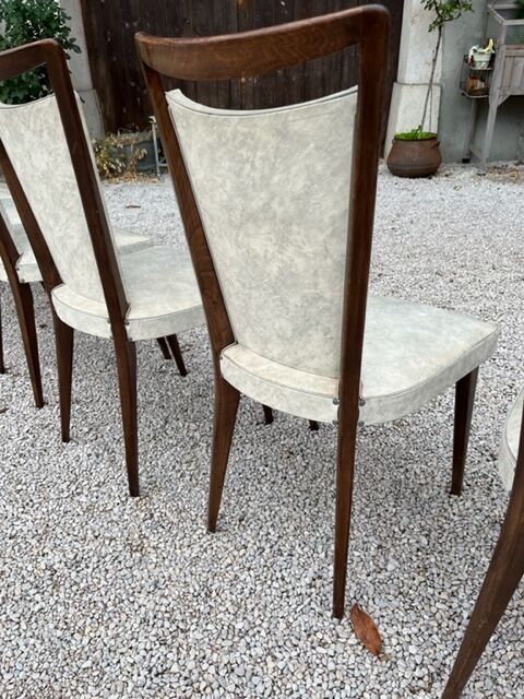 Set of 6 vintage chairs 1960/70