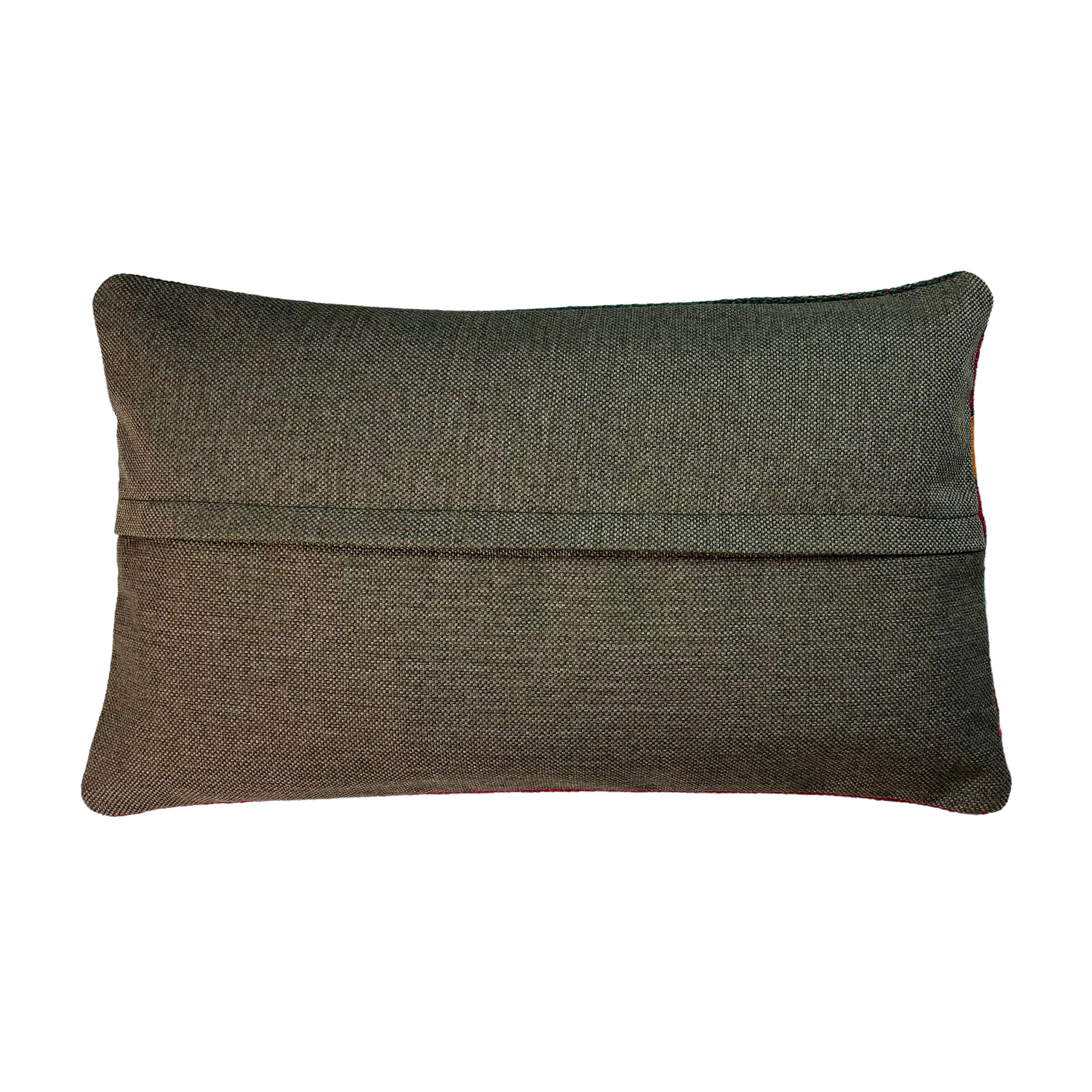 Vintage turkish handmade cushion cover , 30 x 50 cm