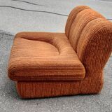 Driver and corduroy ottoman 1970