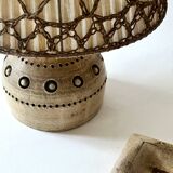 Ceramic table lamp by Georges Pelletier, 1970