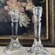 Pair of Italian Crystal Candlesticks 1970