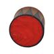 Round Vintage Pouf Purple Bordeaux Two-tone Skai Sixties