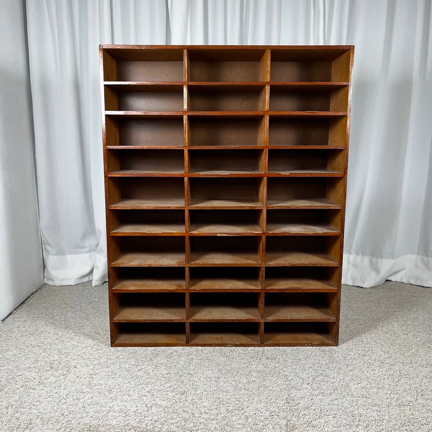 Meuble de métier 30 cases, première moitié du XXème siècle