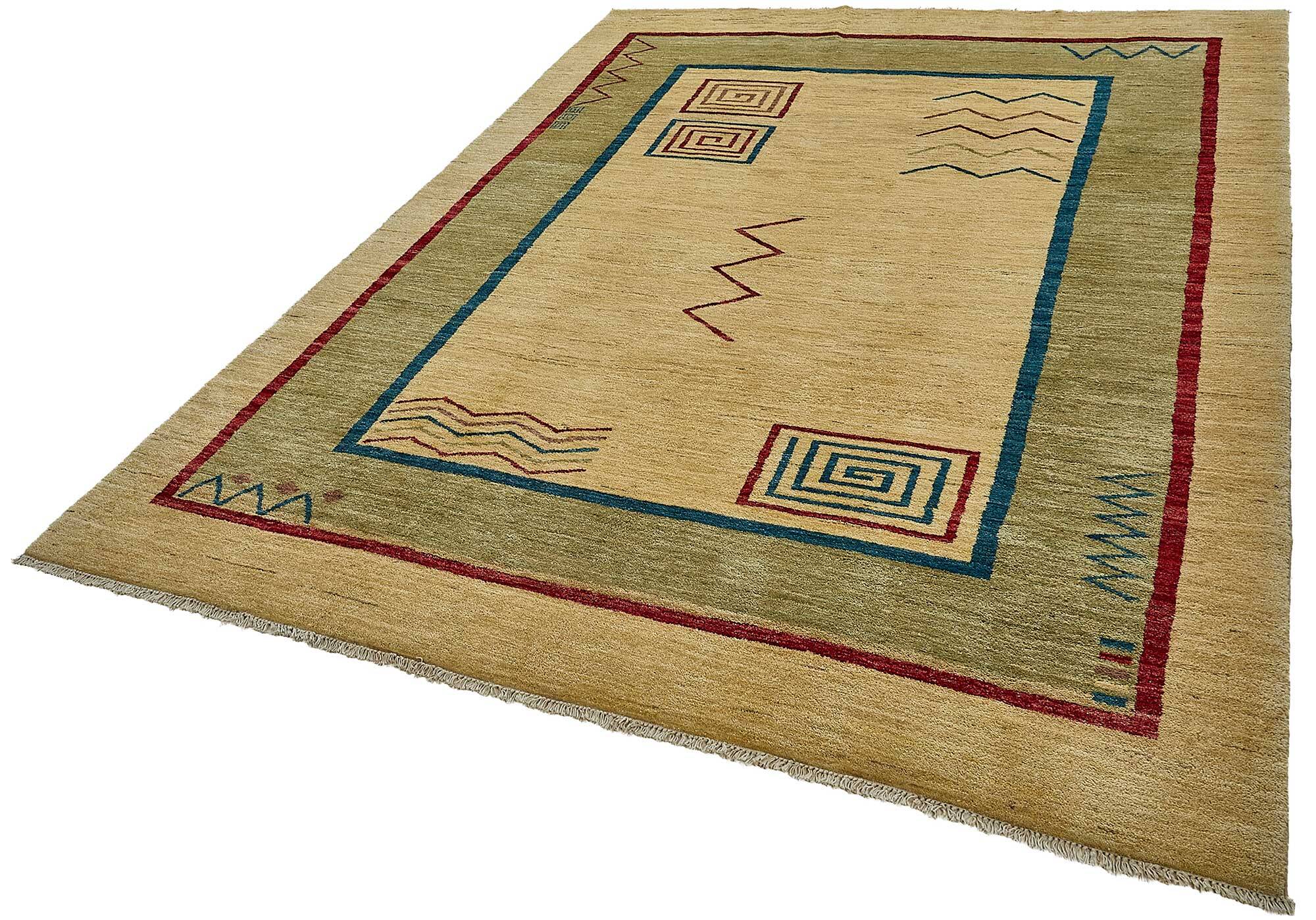 Turkish Handknotted Wool Oushak Rug 210 cm x 298 cm