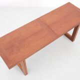 Scandinavian teak folding coffee table