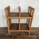 Etagère administrative bois brut 1930