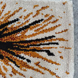 1970s Scandinavian Rya style rug