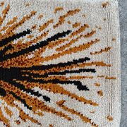 Tapis style Rya scandinave années 70