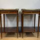 Paire de chevets style Louis XVI en acajou