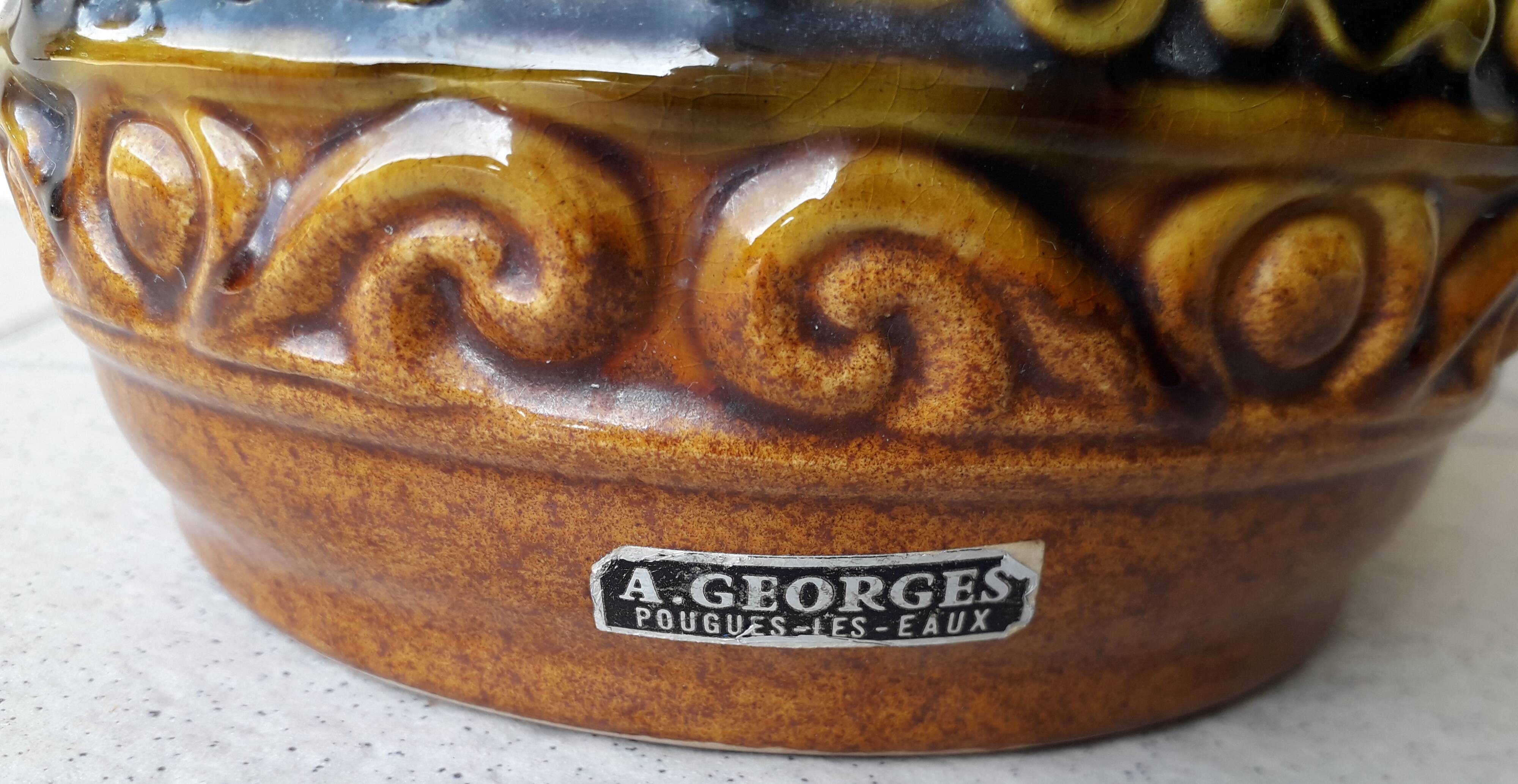 1970s ceramic vase