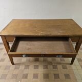 Antique oak administration desk