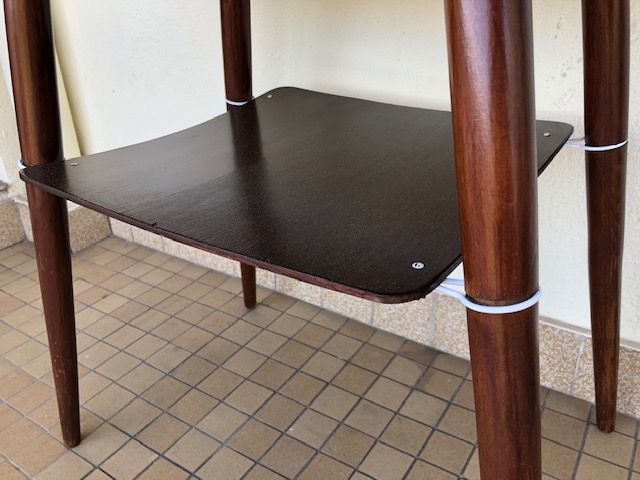 Vintage Compass Table Formica Tray