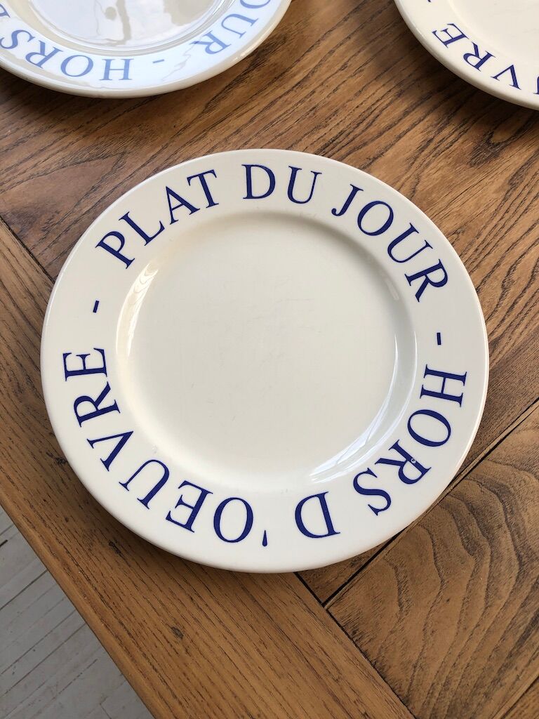 XL italy plates "Dish of the day"