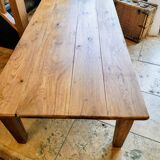 Solid oak coffee table