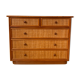 Commode en rotin et bambou