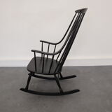 Rocking chair by L. Larsson, Nesto, Sweden, 1960s