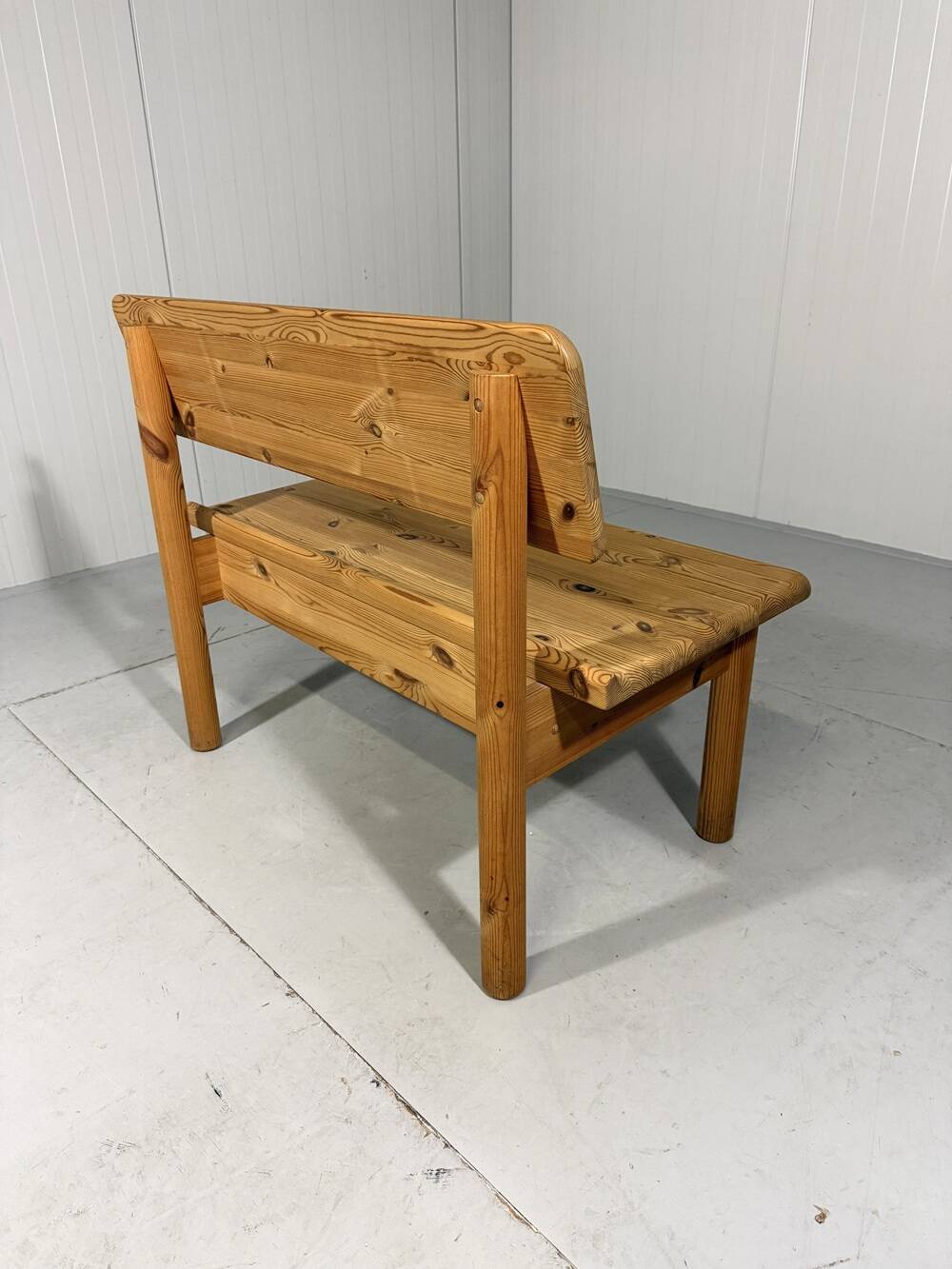 Korup Design solid pine benches with storage space Denmark