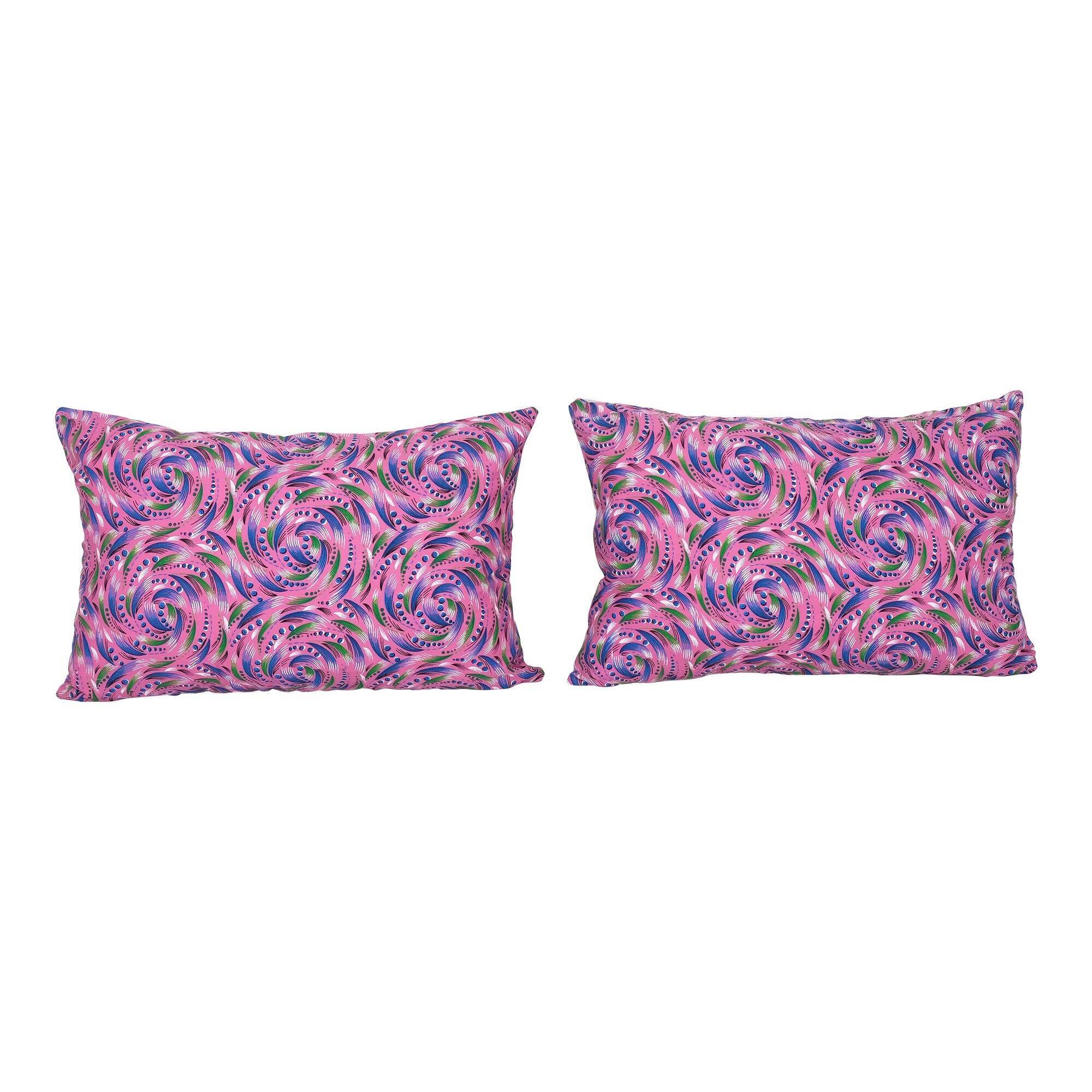 Set of 2 vintage Turkish cushion covers 56x41 cm