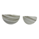 Set of 2 large Peil & Puzzler Carrara wall lamps sconce , 1970s