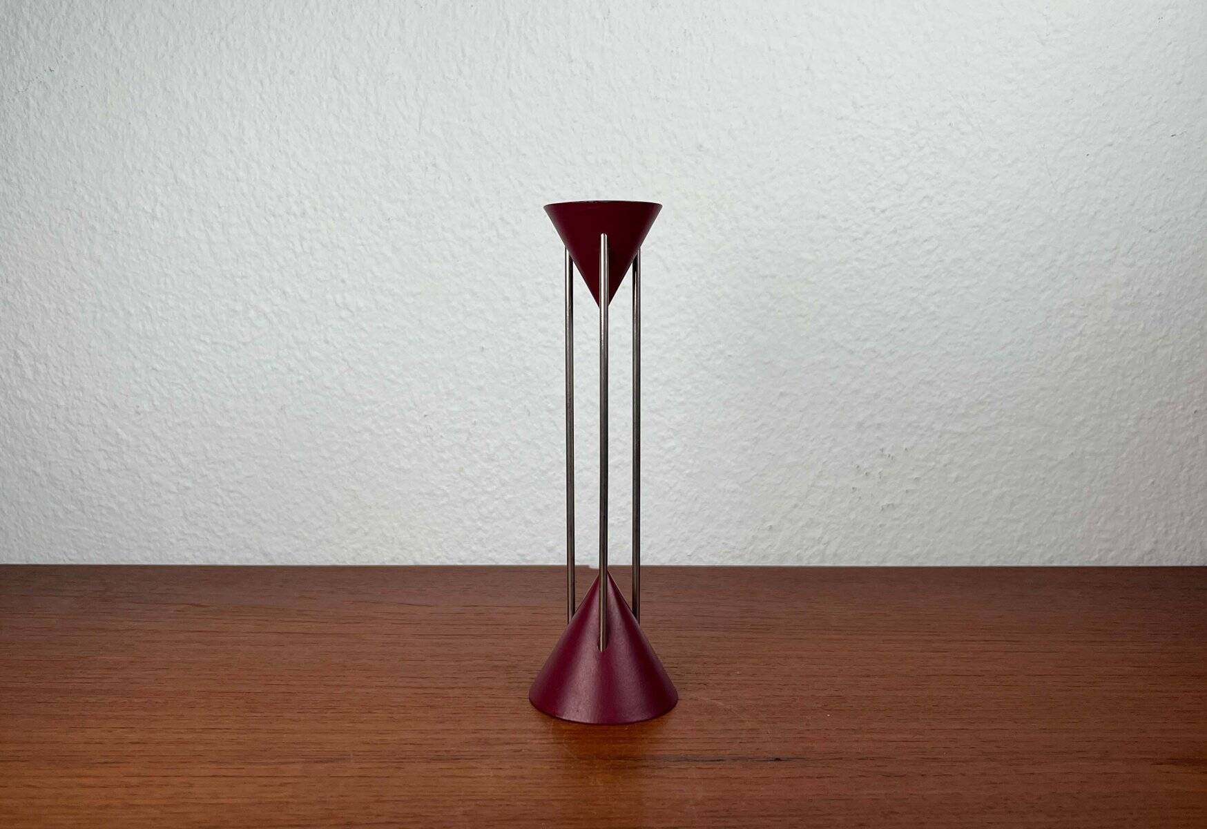 Postmodern candlestick by Markus Börgens for D-Tec, 1980s.