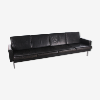 Vintage Dutch design leather BZ55 sofa by Martin Visser for 't Spectrum, 1960s