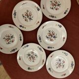 Pyroblan France porcelain plates