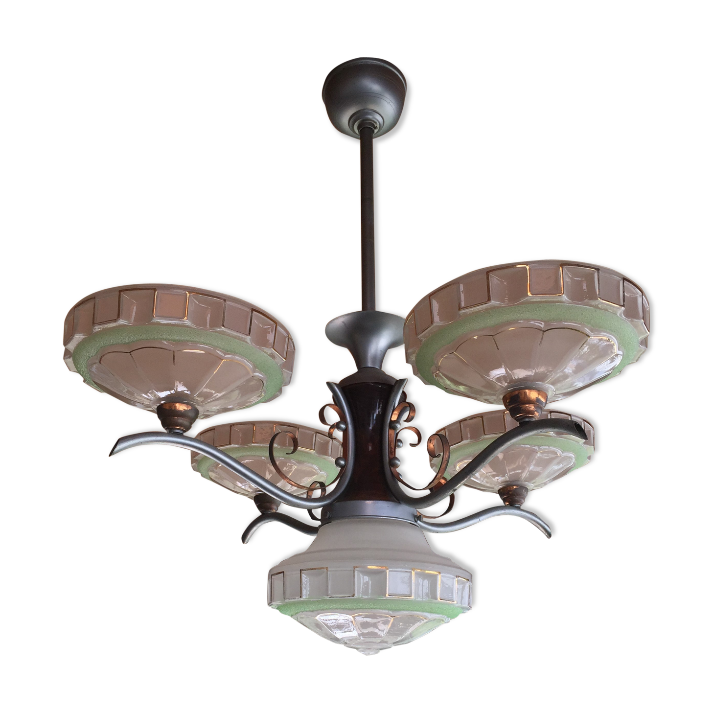 1920s Art Deco chandelier