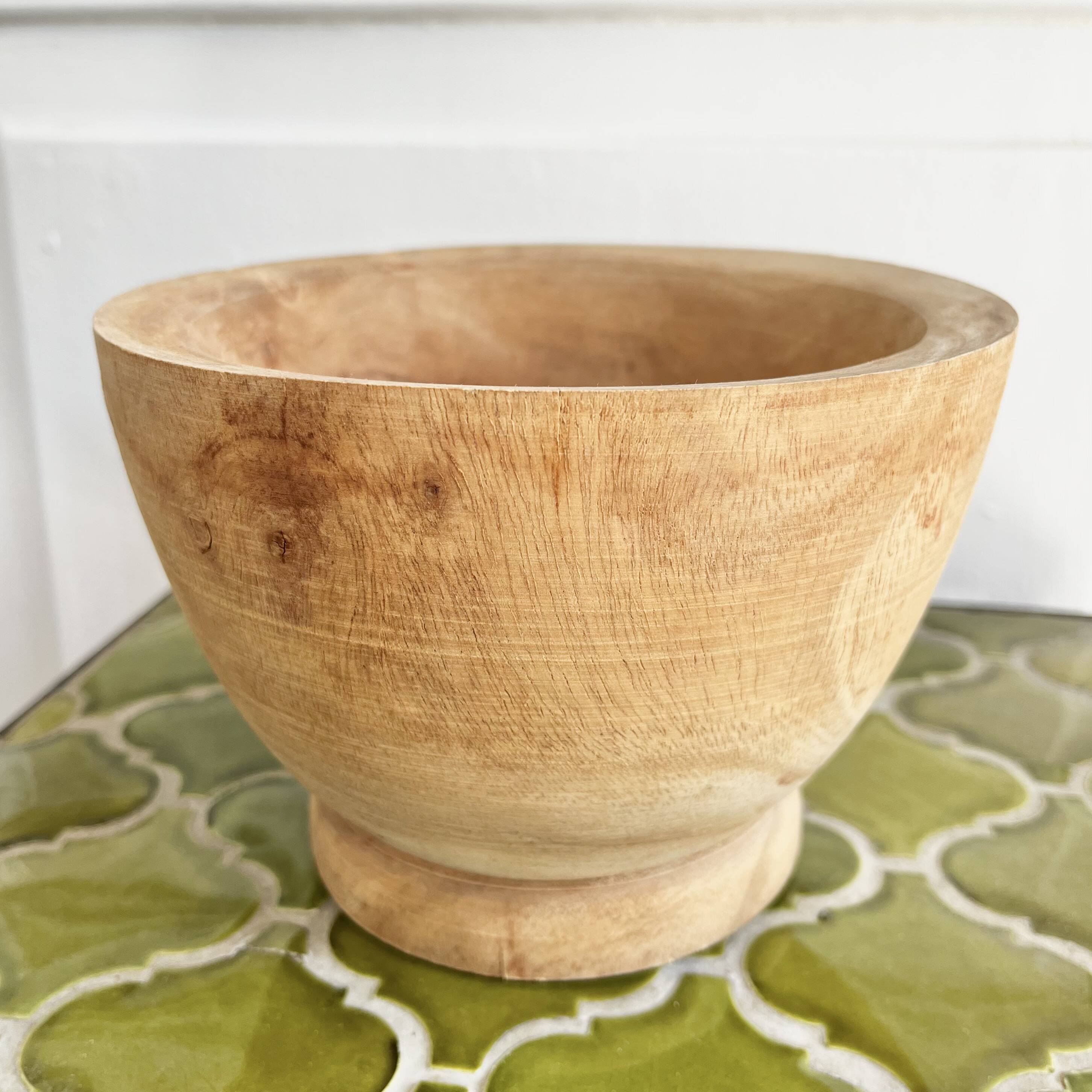 Cup raw solid wood