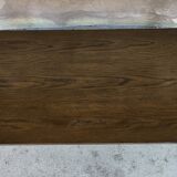 Vintage coffee table with turned wood legs