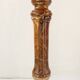 Pair of vintage lamps in natural stone and alabaster, PEGASAM style