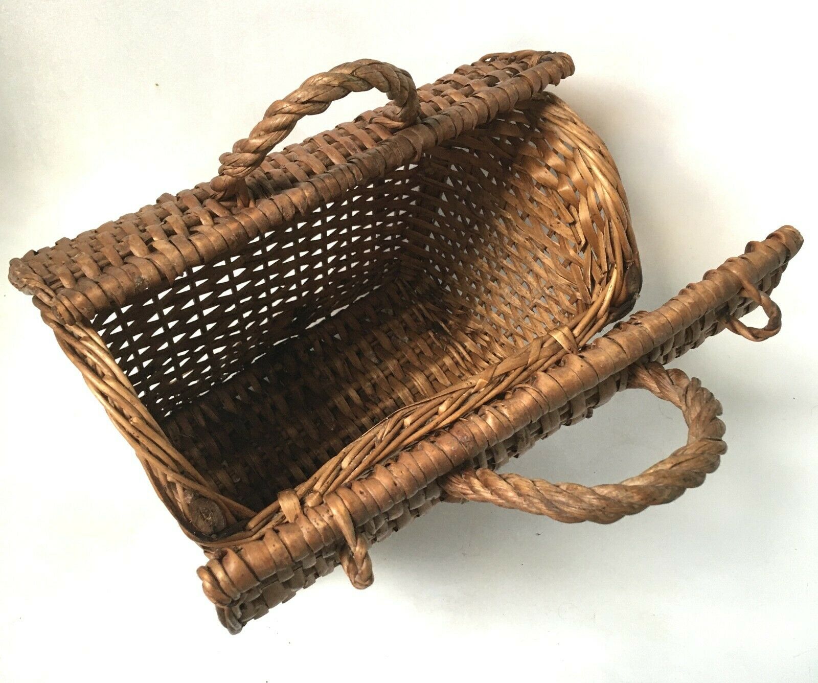Wicker bag basket