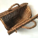Wicker bag basket
