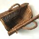 Panier nasse sac en osier